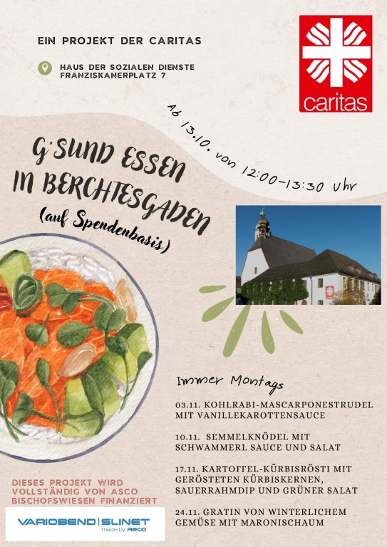 G´sund essen in Berchtesgaden